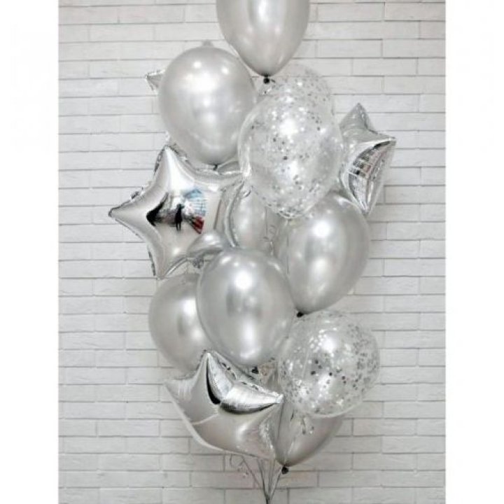 Фонтан шаров "Сильвер мун" в Саранске