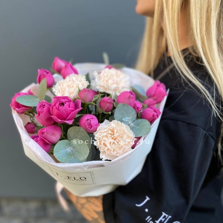 Букет с мисти бабблс №2 в Саранске