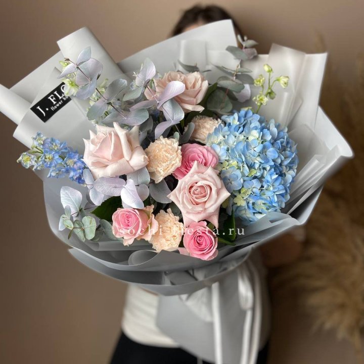 Букет с гортензией № 4 в Саранске