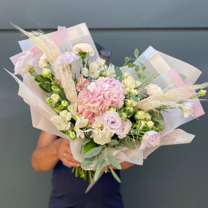 Гортензия "Пинк флоид" в Саранске