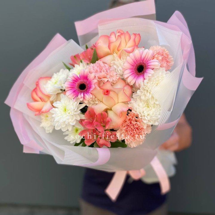 Яркий букет "Спринг" в Саранске