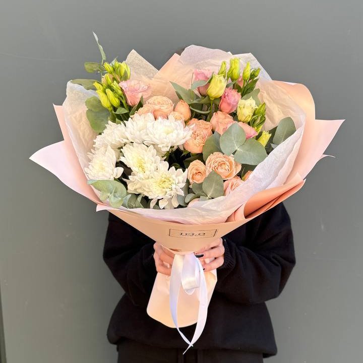 Букет "Персиковая нежность" в Саранске