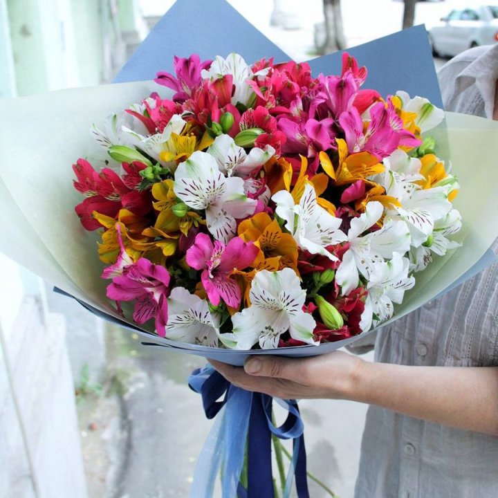 Микс альстромерий в Саранске