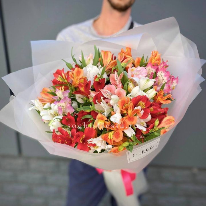 Микс альстромерий №5 в Саранске