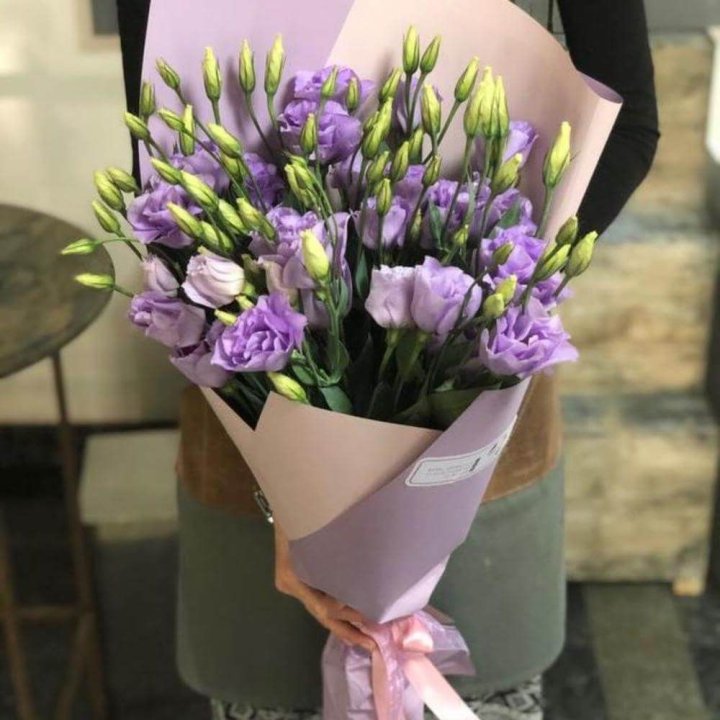 Букет эустом "Лило" в Саранске