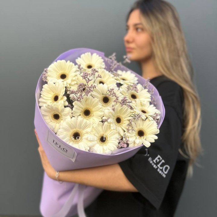 Букет голландских гербер "Лавандер" в Саранске