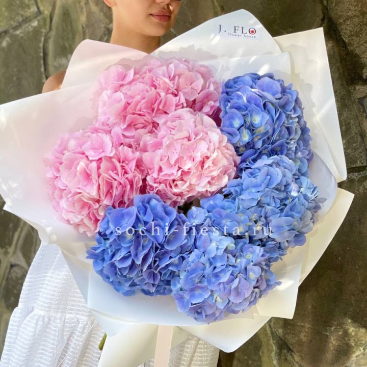 Букет гортензий №1 в Саранске