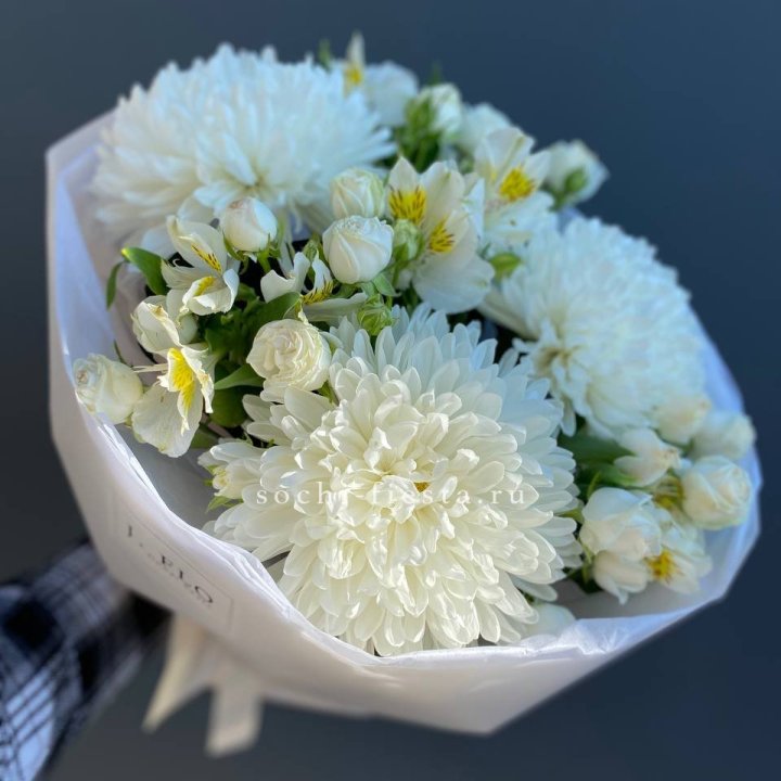 Букет из хризантем "Миранда" в Саранске