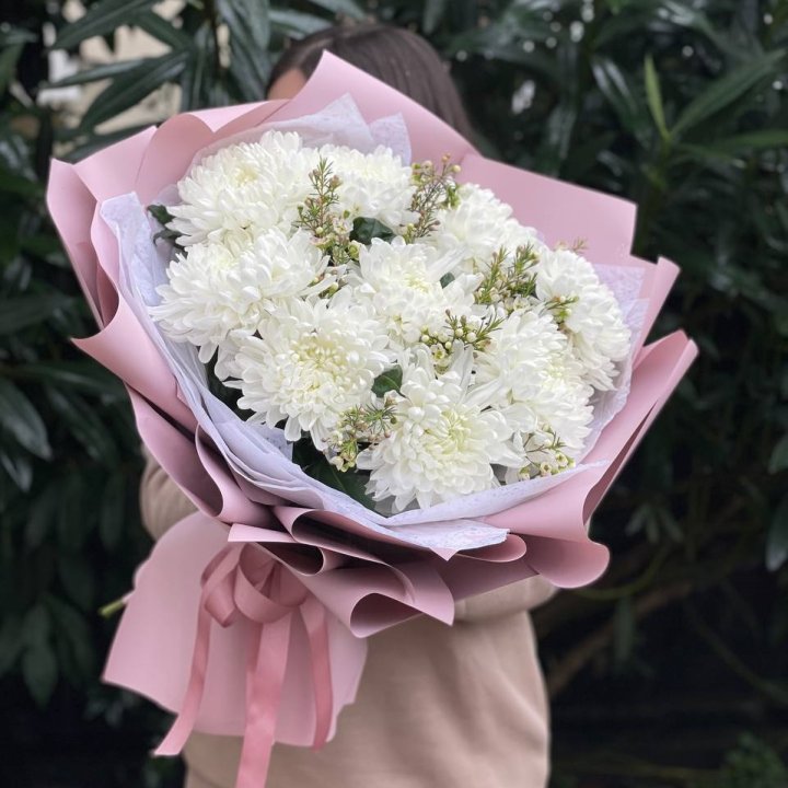 Букет хризантем №1 в Саранске