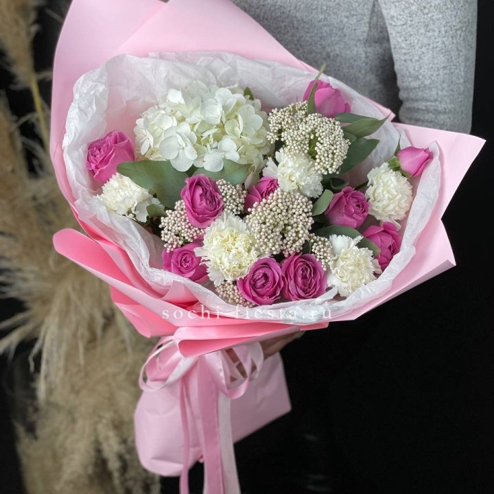 Букет с мисти бабблс №1 в Саранске