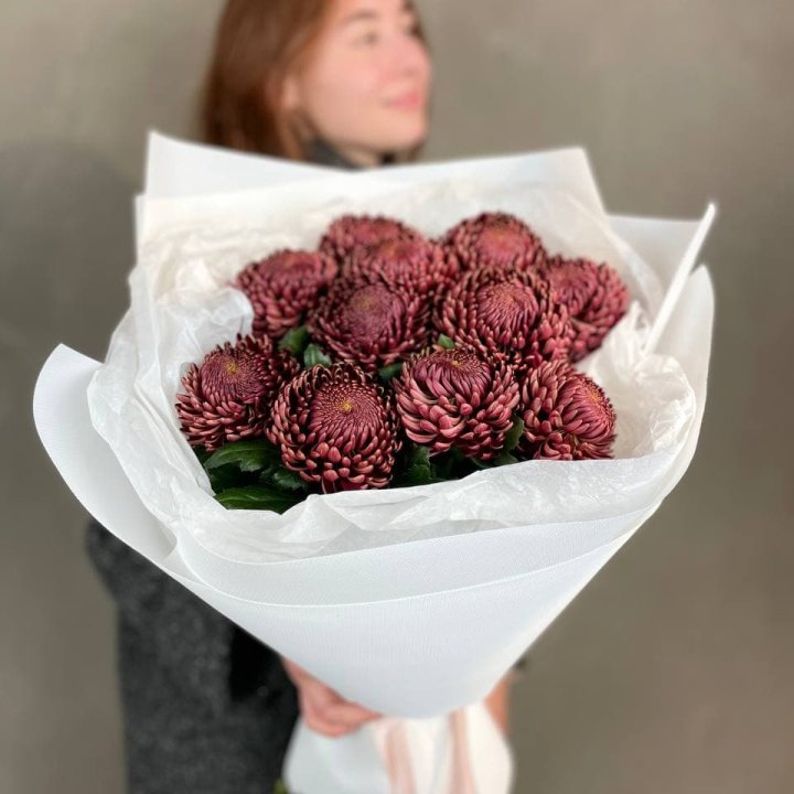 Букет хризантем "Касиопия" в Саранске