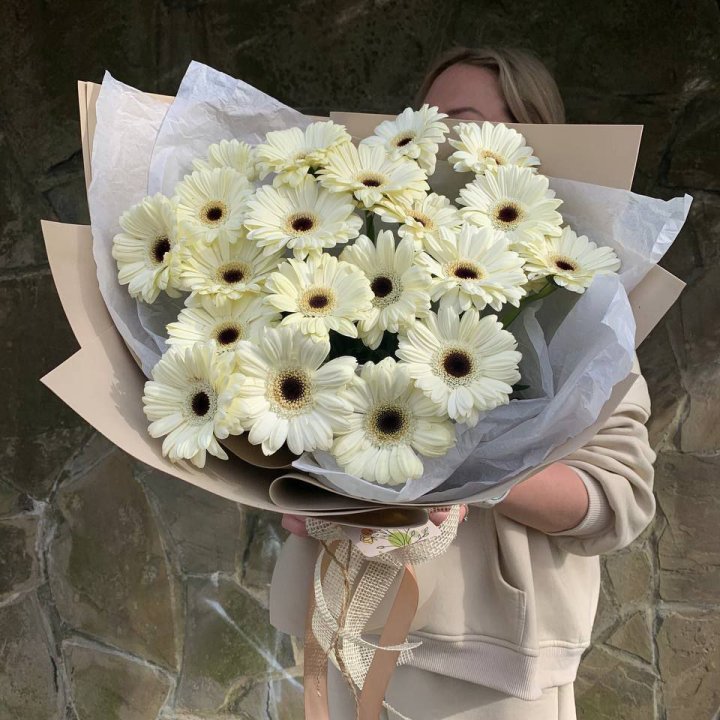 Букет голландских гербер "Шейн"" в Саранске