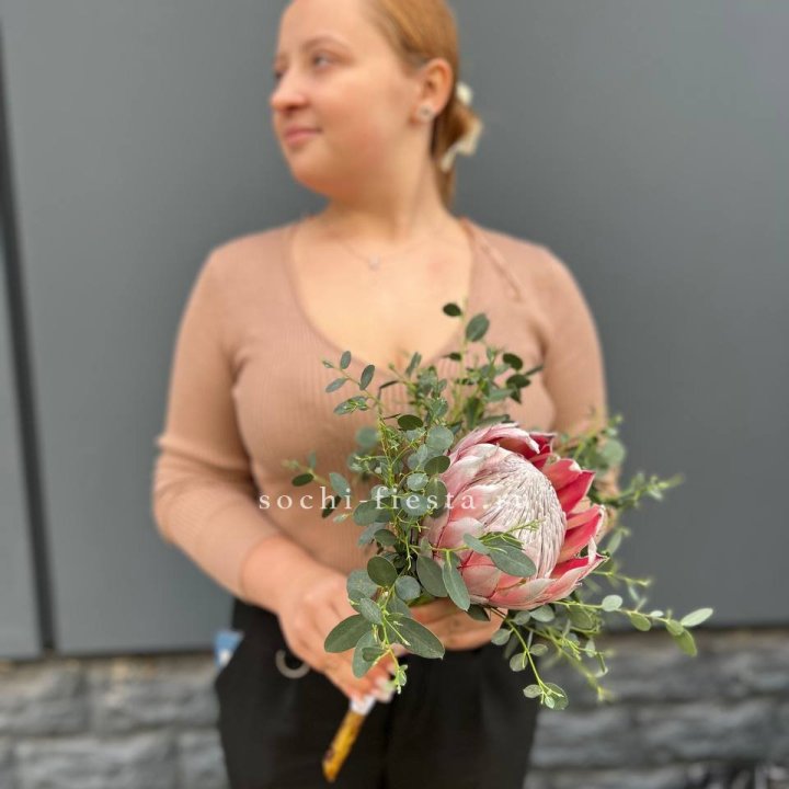 Свадебный букет "Протея" в Саранске