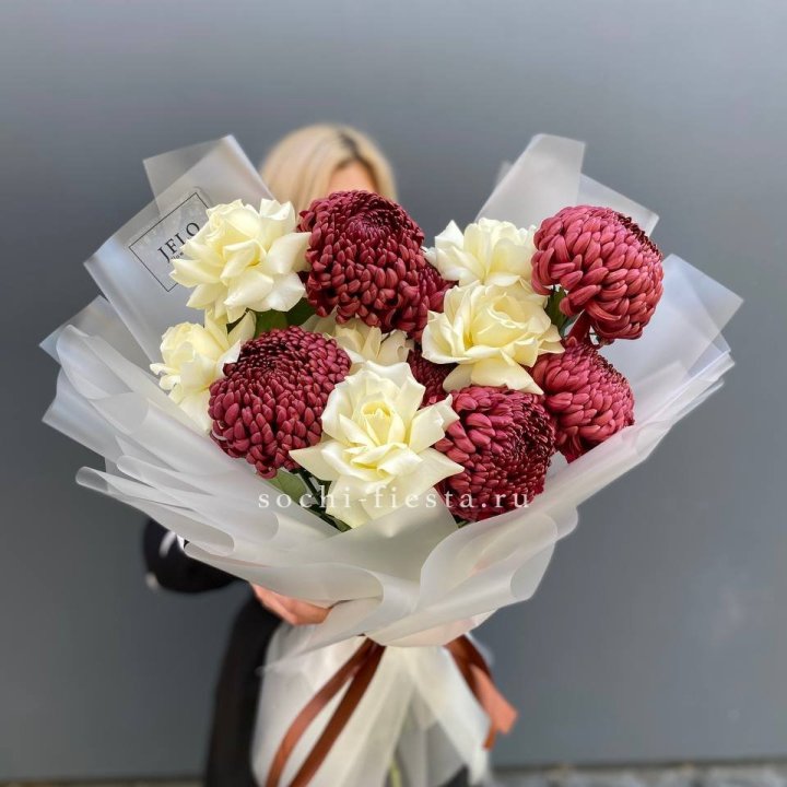 Дуо бигуди и розы в Саранске