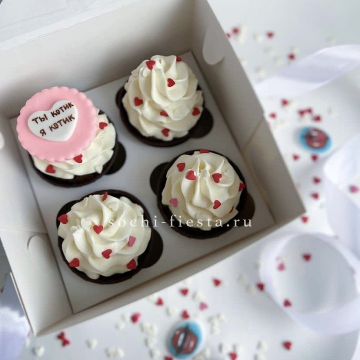Набор капкейков "Для тебя" в Саранске
