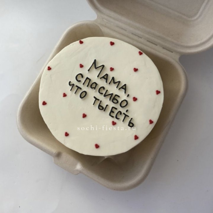 Бенто-торт "Мама спасибо что ты есть" в Саранске