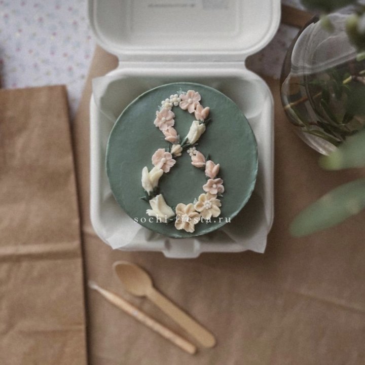 Бенто-торт "8 марта" green  в Саранске