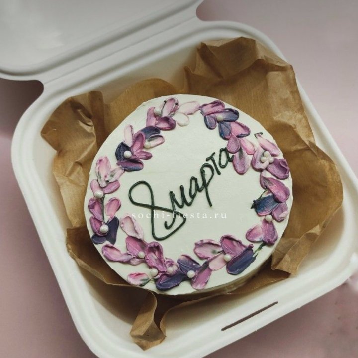 Бенто-торт "8 марта цветы"  в Саранске