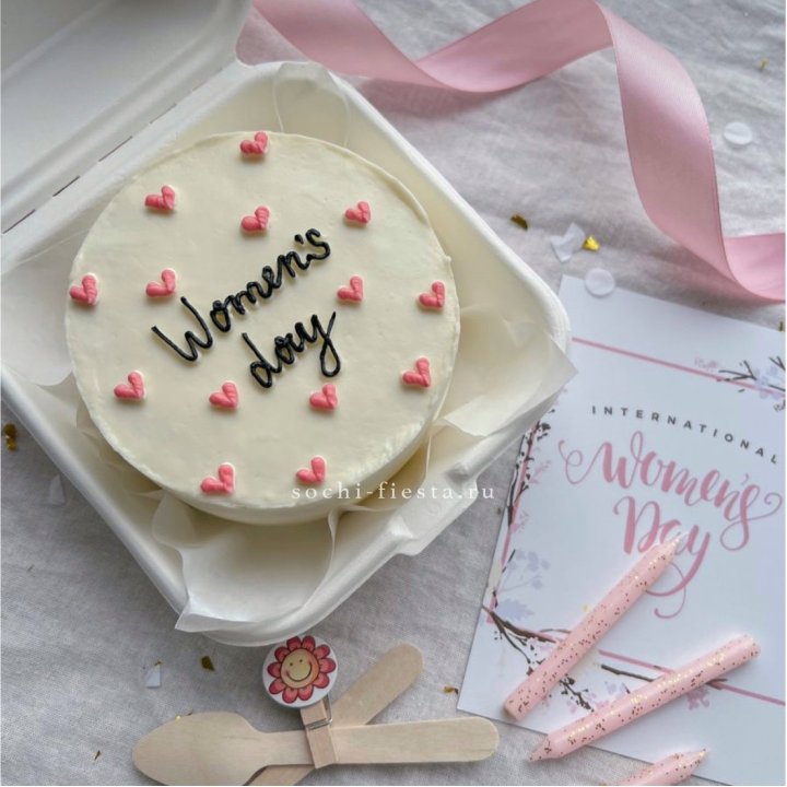 Бенто-торт "Дорогим женщинам"  в Саранске