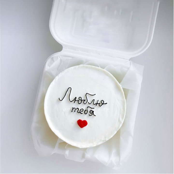 Бенто-торт "Люблю Тебя"  в Саранске