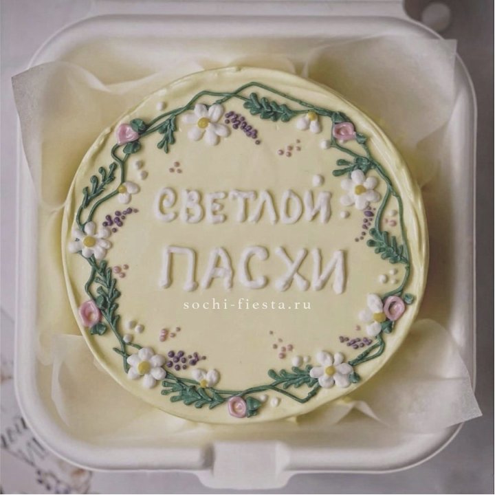 Бенто-торт "Светлой Пасхи" 2 в Саранске