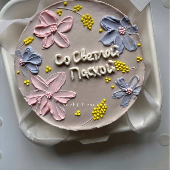 Бенто-торт "Светлой Пасхи" 3 в Саранске