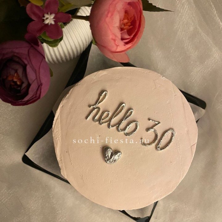 Бенто-торт "Привет" в Саранске