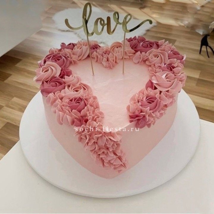 Торт "Сердце" 10 в Саранске