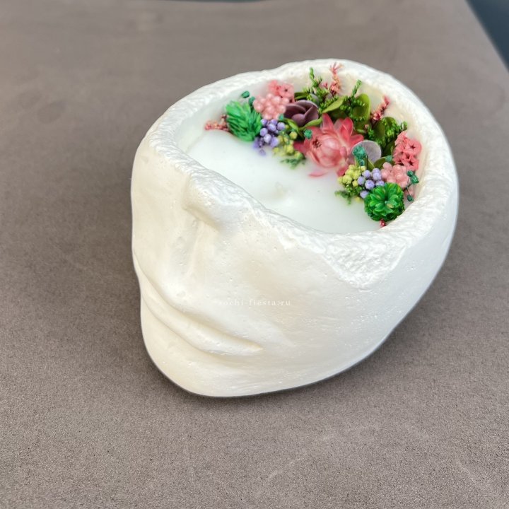 Свеча ароматическая в гипсе  в Саранске