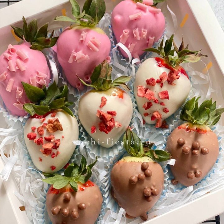 Клубника в шоколаде 9 ягод в Саранске