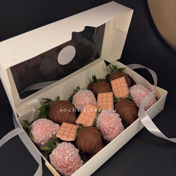 Клубника в шоколаде 10 ягод №2 в Саранске