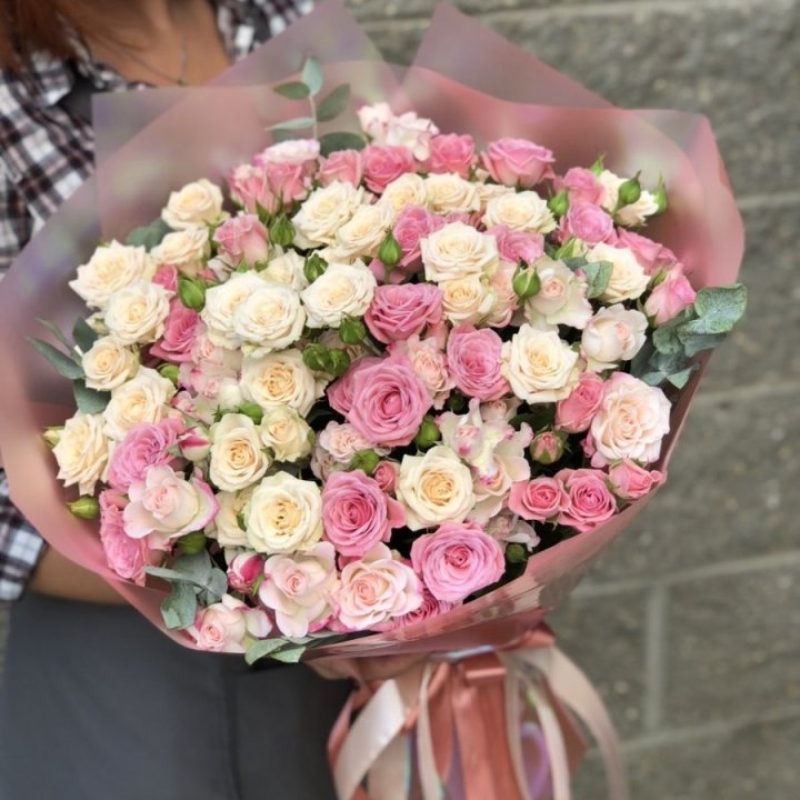 21 кустовая роза в Саранске