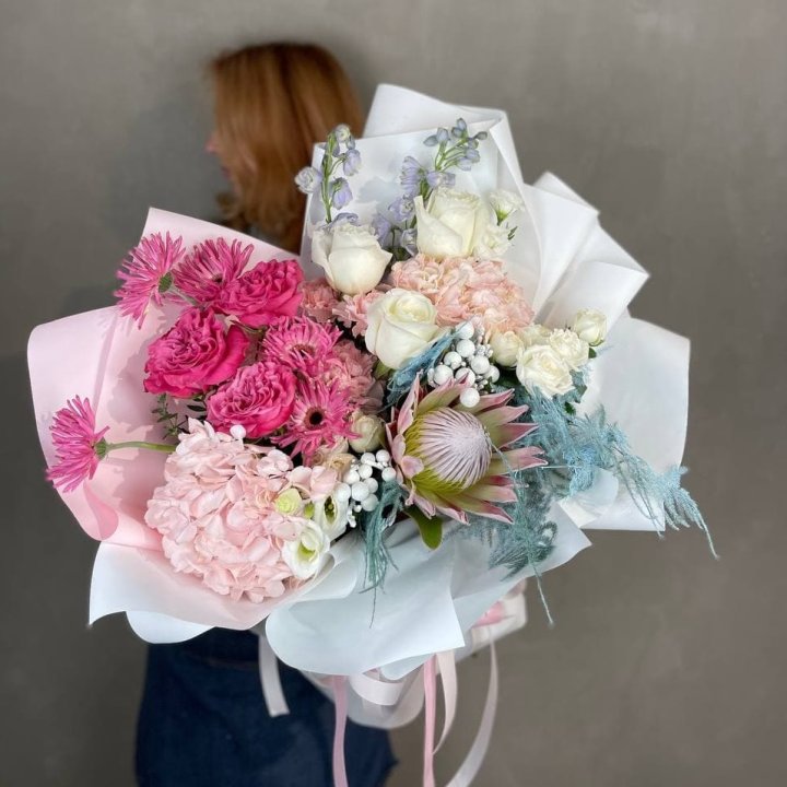 Дизайнерский букет "Фантастик" в Саранске