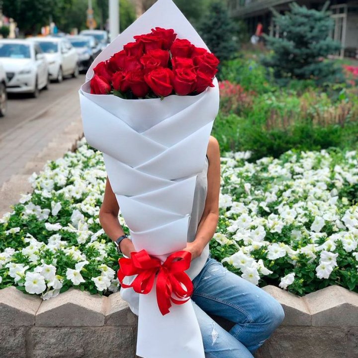 Высокие розы Кантри в Саранске