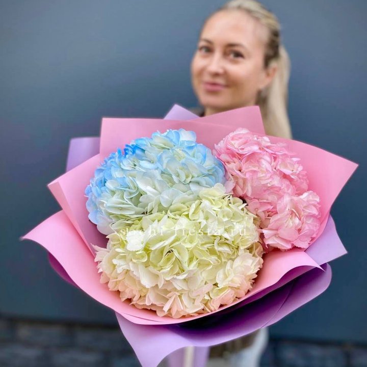 Букет гортензий "Тоника" в Саранске