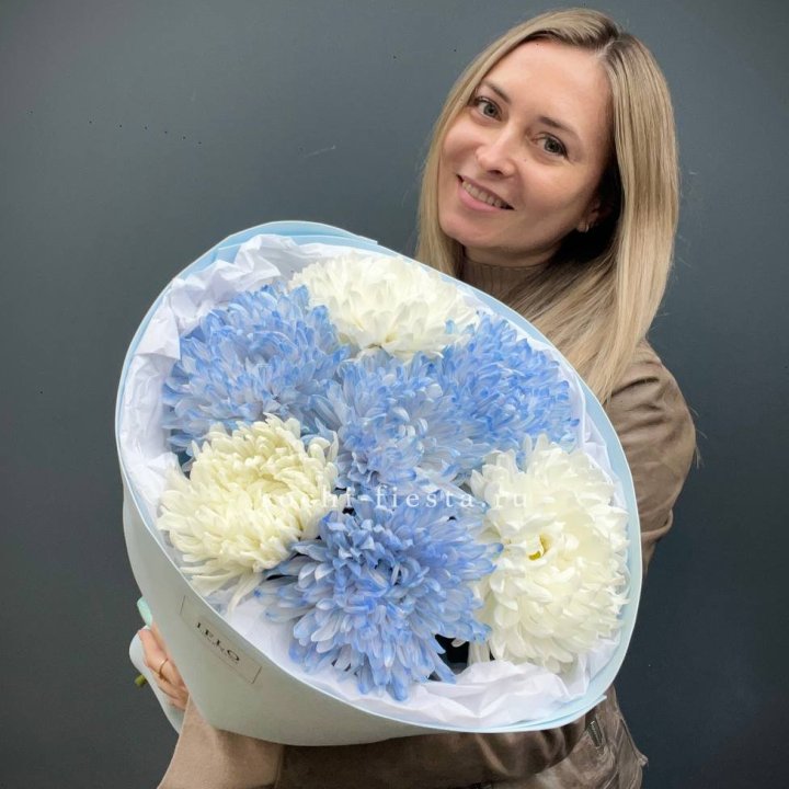 Букет из 7 хризантем  в Саранске