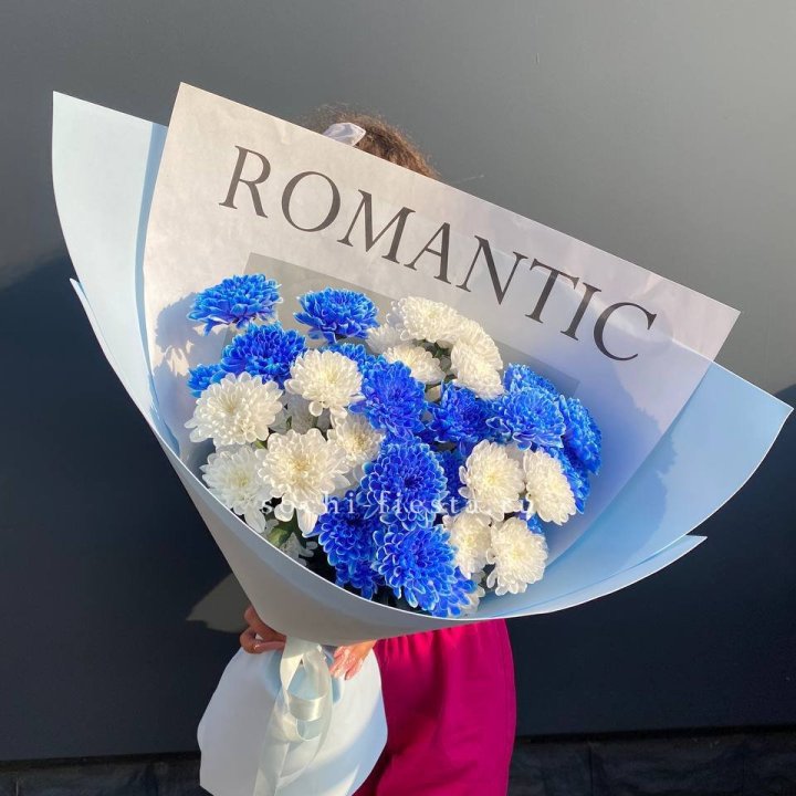 Букет кустовых хризантем  в Саранске