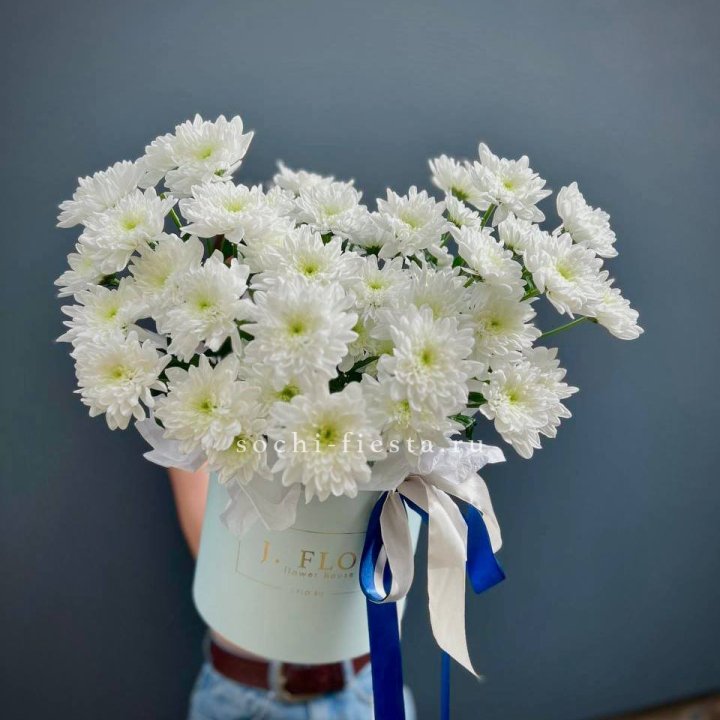 Коробка с хризантемами №3 в Саранске