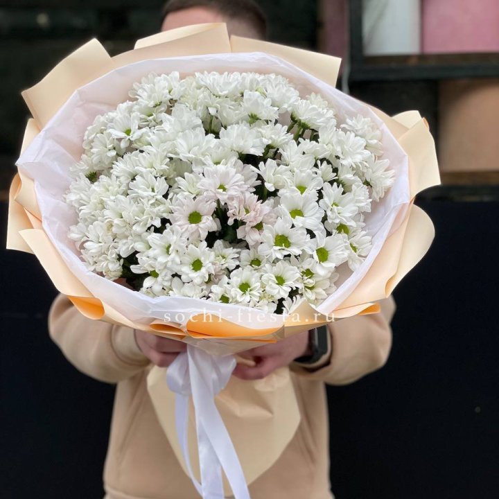  Букет хризантем в Саранске