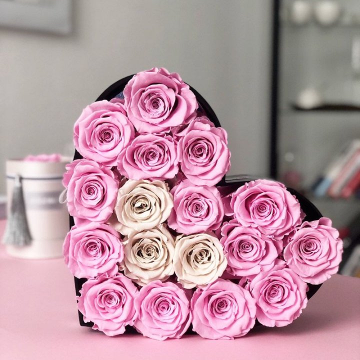 Сердце из роз в Саранске