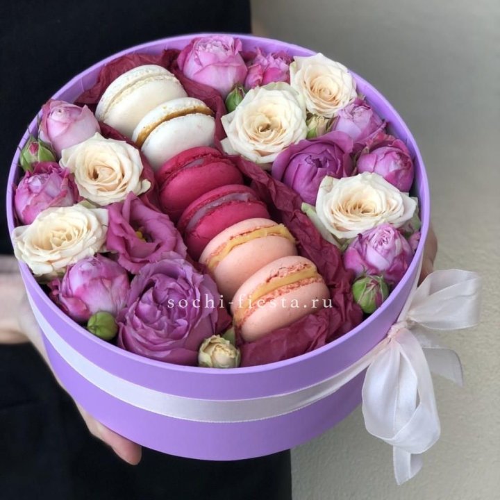 Цветочный бокс "Лаванди" в Саранске