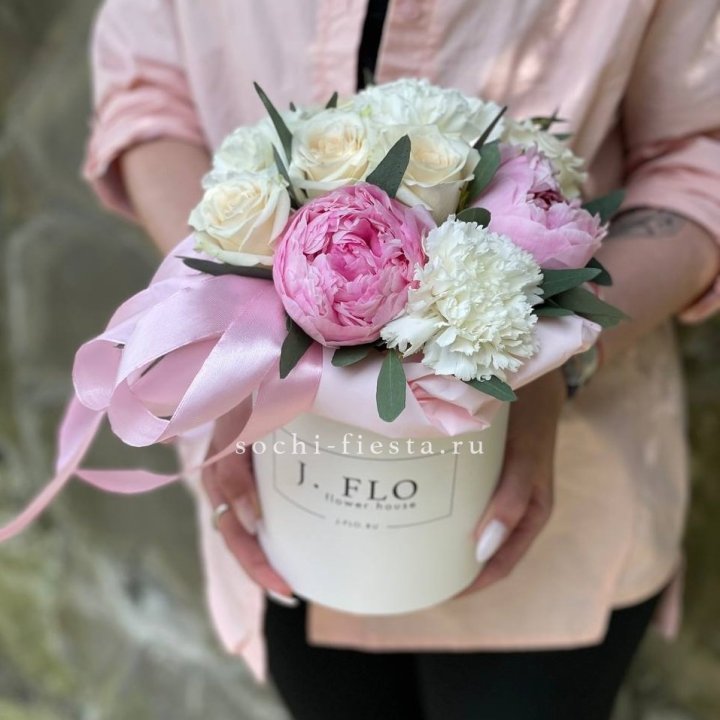 Цветочный бокс мини №2 в Саранске