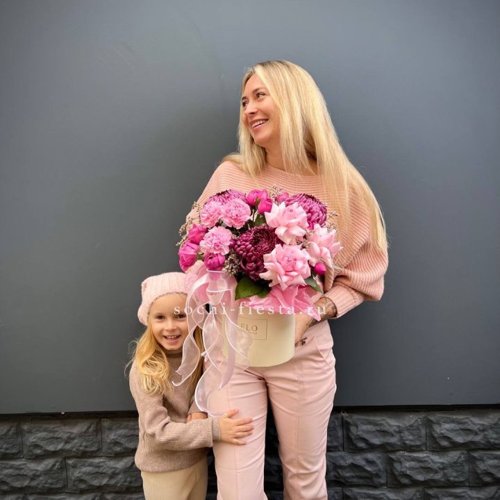 Цветочный бокс "Альба" в Саранске