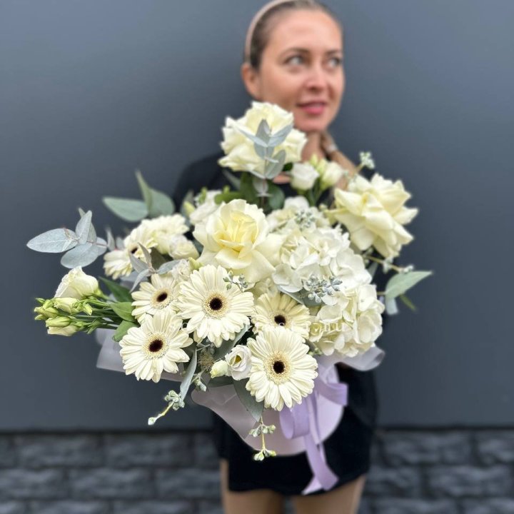 Цветочный бокс "Лавандовый сон" в Саранске