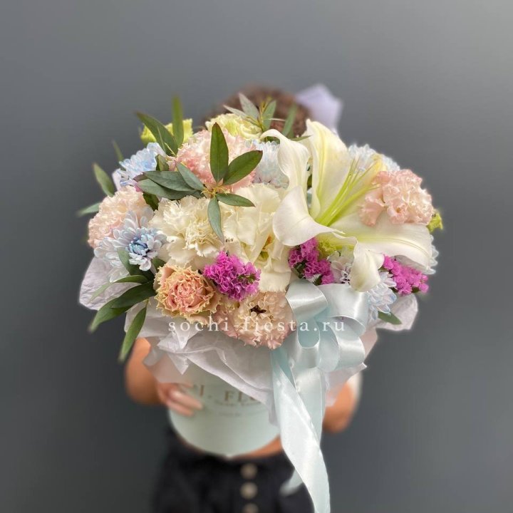 Дизайнерский цилиндр "Лилия" в Саранске