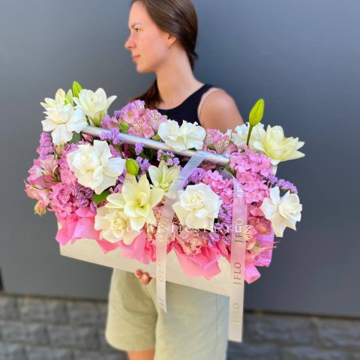 Большой бокс розовый в Саранске