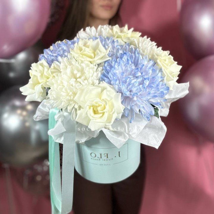 Коробка с цветами "Вольта" в Саранске