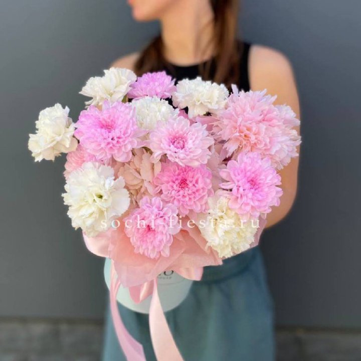 Коробка с цветами "Фиона" в Саранске