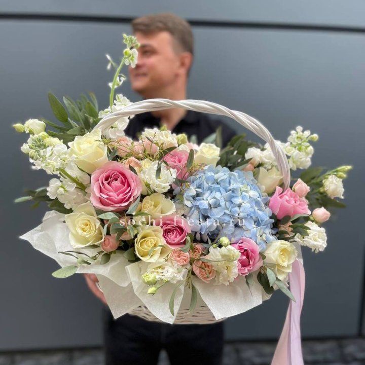 Авторская корзина "Аполинария" в Саранске