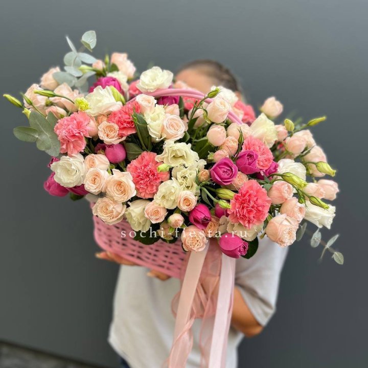 Цветочная корзина "Флоренция" в Саранске